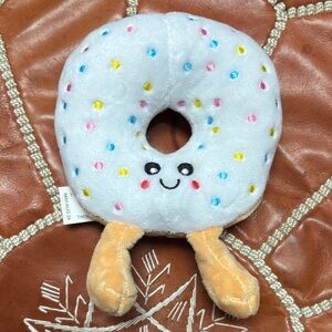 Plush Donut Toy with Sprinkles